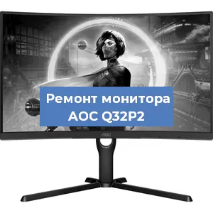 Замена шлейфа на мониторе AOC Q32P2 в Екатеринбурге